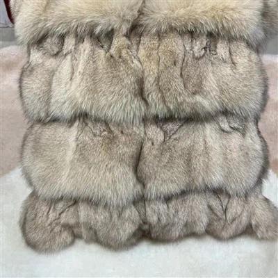 सजावटी नरम रियल फॉक्स फर तकिया फर कुशन