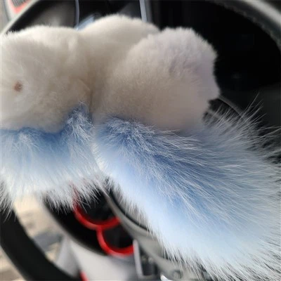 पोम पोम यूनिकॉर्न कीचेन वेडिंग स्मारिका कस्टम फर मिनी आलीशान पशु खिलौना